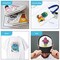 36 Colors Fabric Markers, Permanent Fabric Pens for Writing Painting on T-Shirts Clothes Sneakers Canvas, Child Safe & Non-Toxic for Kids Adults